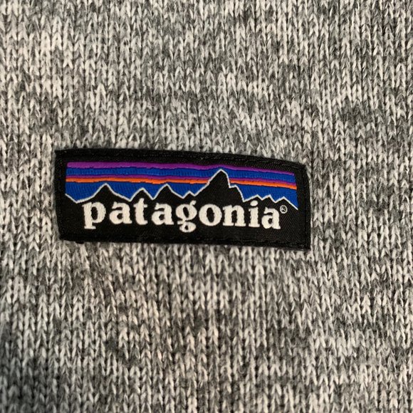 Patagonia Better Sweater 1/4 Zip Heather Gray Women's Large Pullover Fleece - Picture 4 of 4